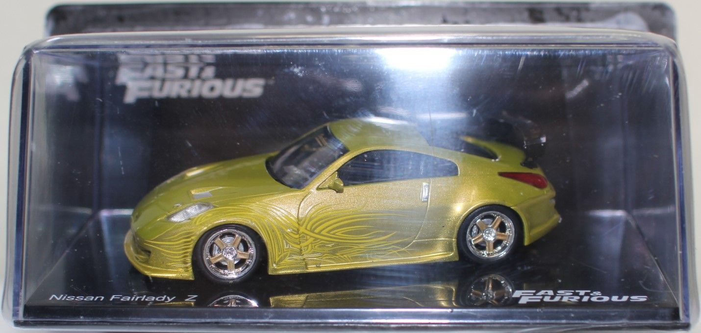 新品 1/43 ワイルド・スピード Nissan Fairlady Z ゴールドメタリック