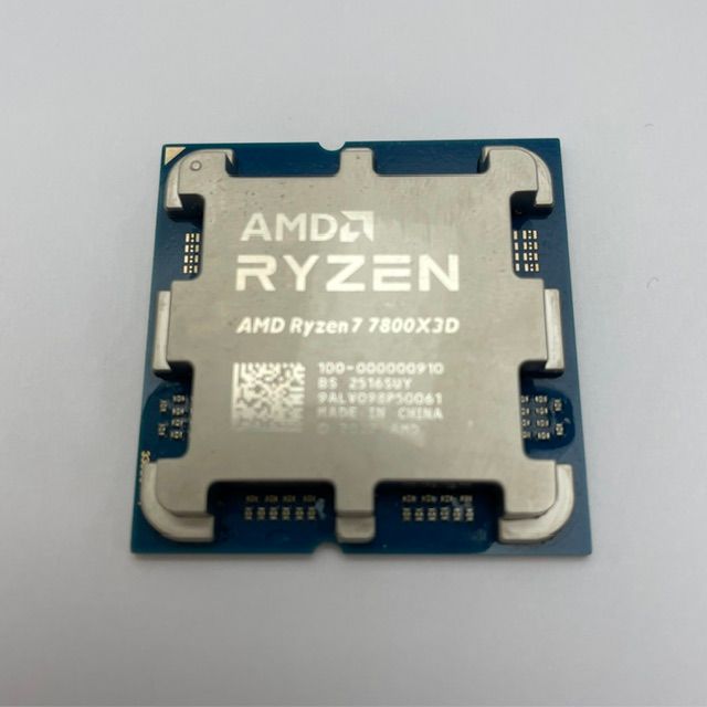 AMD エーエムディー PC周辺機器 CPU Ryzen7 7800X3D 4.20GHz 8コア 16スレッド 本体のみ 100-000000910