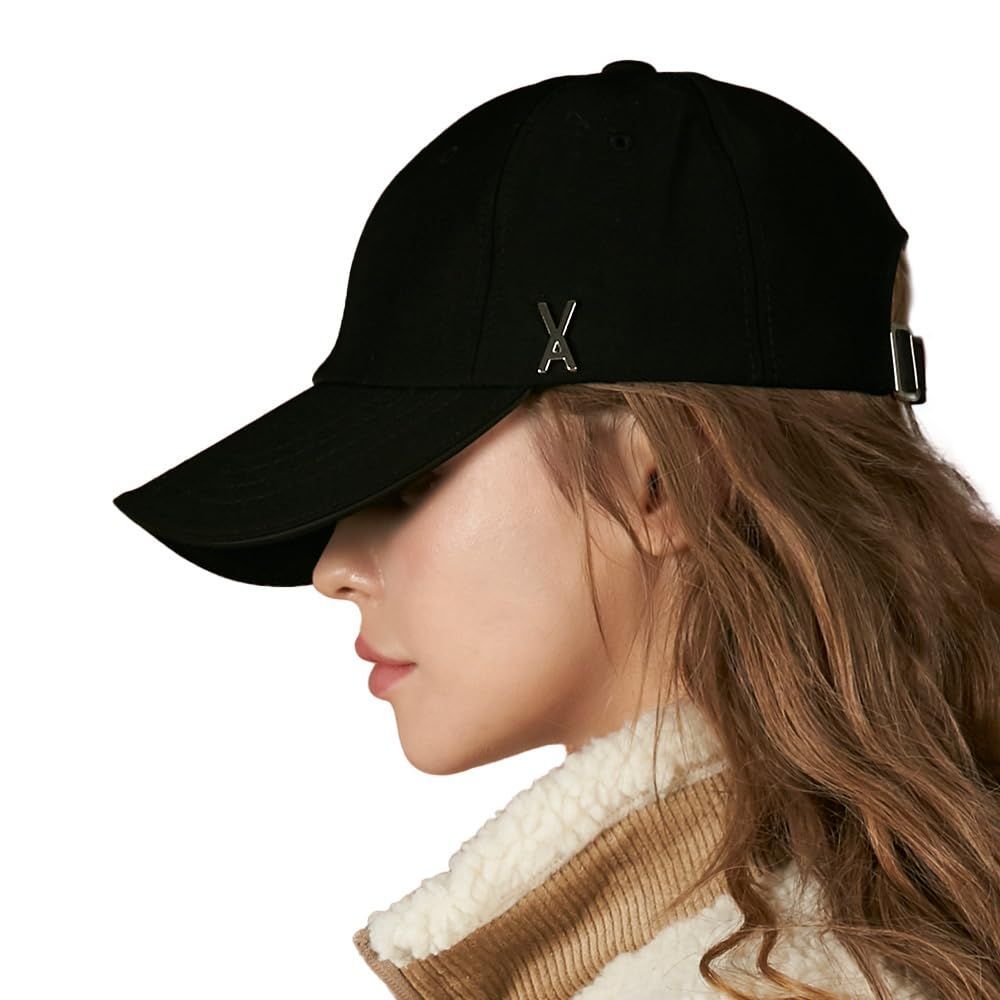【数量限定】キャップ 韓スト ユニセックス 全3color UV対策 cap/シルバースタッドオーバーフィットボールキャップ 深め ball fit 小顔効果 over SNS話題 stud Silver 芸能人着用 バザール