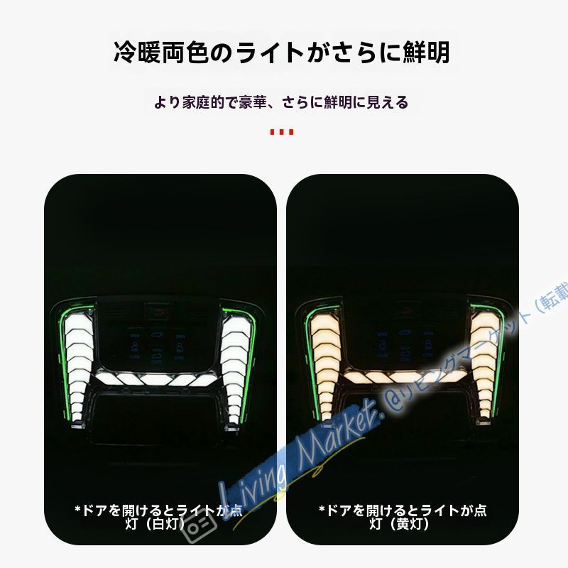 15-22年式 豊田アルファード30系/ヴェルファイア30系 車内天井読書灯|左右運転席共用 茶色シェル CQP511Q097 15-22年式 豊田アルファード30系/ヴェルファイア30系 車内天井読書灯|左右運転席共用 茶色シェル CQP511Q097