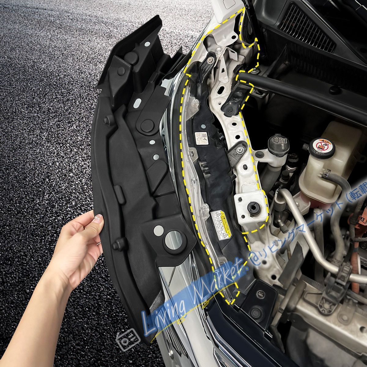 アルファード エンジンカバー ヴェルファイア 30系 新型 トヨタ 30