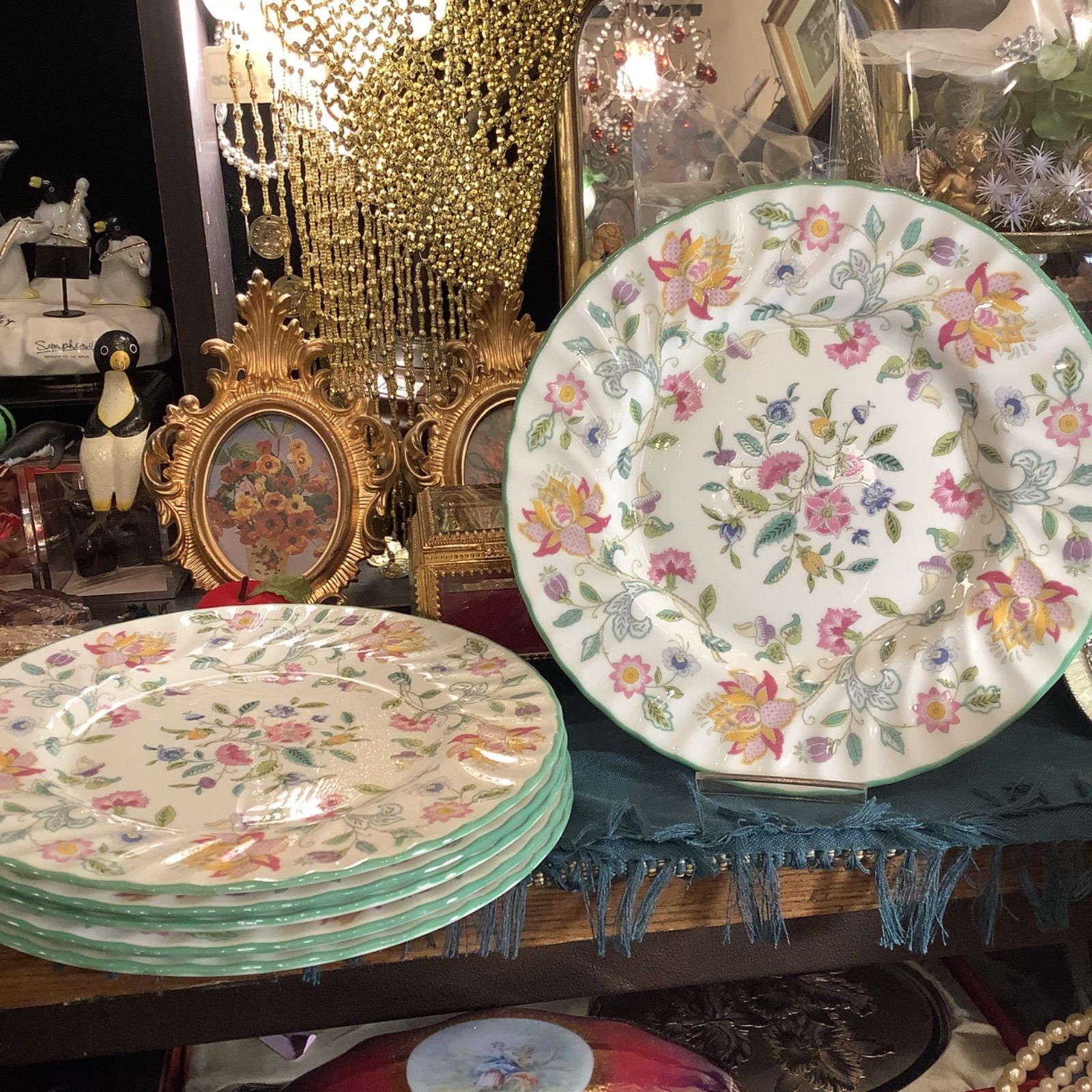 MINTON HADDON HALL ハドンホール ディナープレート ペア箱付き 特価 MINTON ミントン ハドンホール ディナープレート 6枚セット