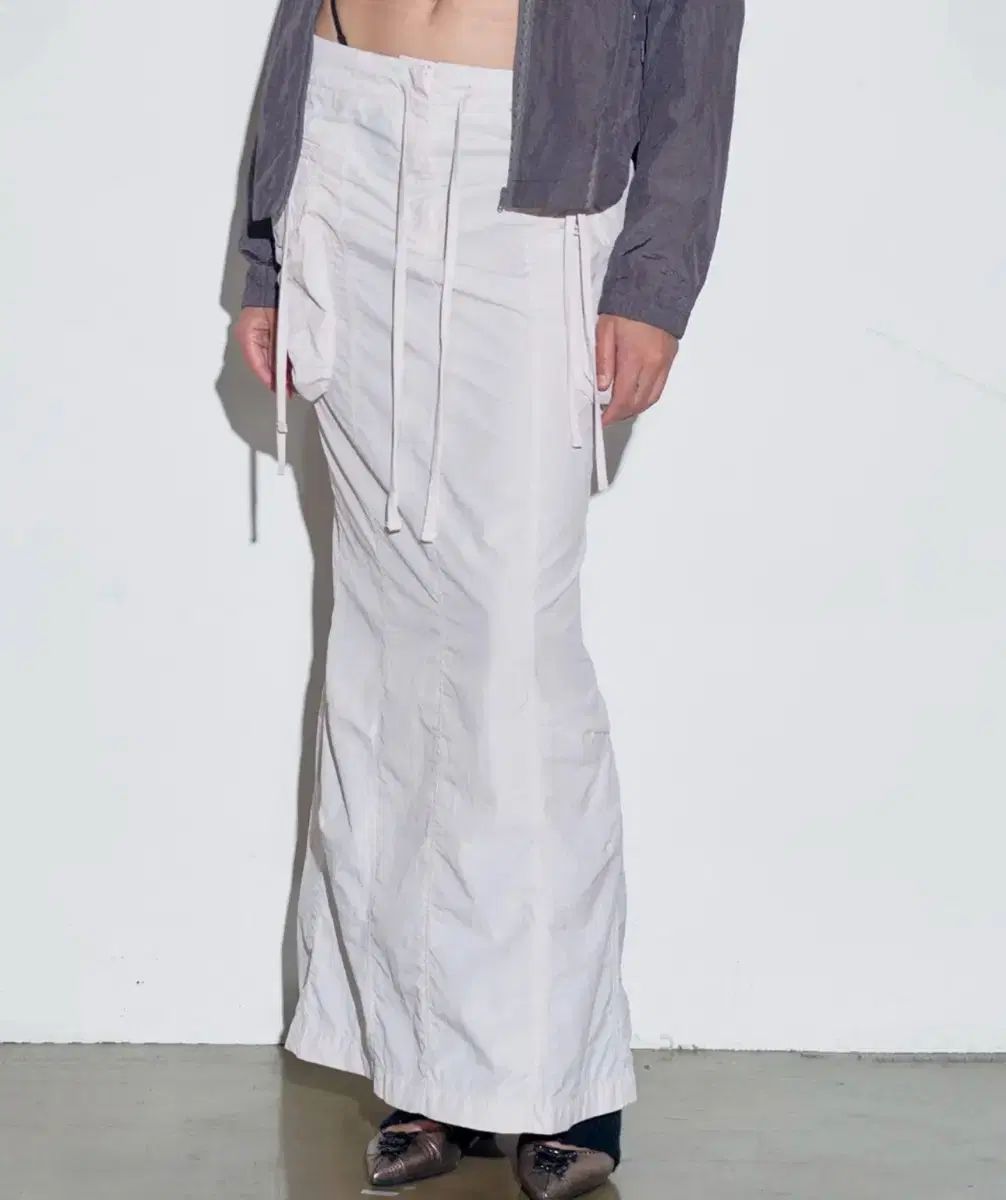 Sculptor Parachute Cargo Maxi Skirt