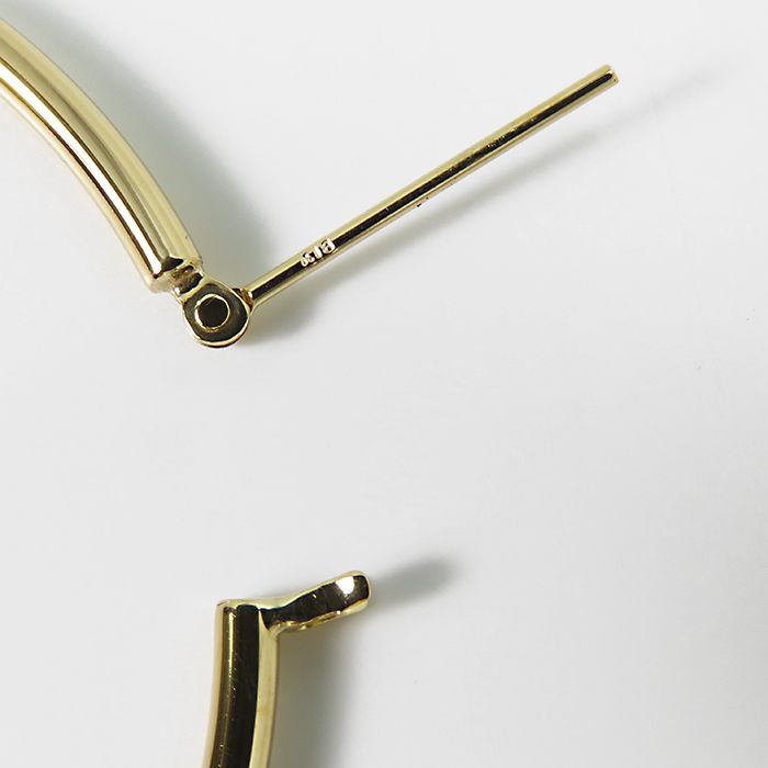 【K18 パイプ フープピアス】約2.7g 両耳用 18金イエローゴールド 直径約5.1cm ジュエリー アクセサリー レディース 貴金属 地金 YG 中古 逸品質屋 丸高 甲子園店 シンプル 71-0209 【K18 パイプ フープピアス】約2.7g 両耳用 18金イエローゴールド 直径約5.1cm ジュエリー アクセサリー レディース 貴金属 地金 YG 中古 逸品質屋 丸高 甲子園店 シンプル 71-0209
