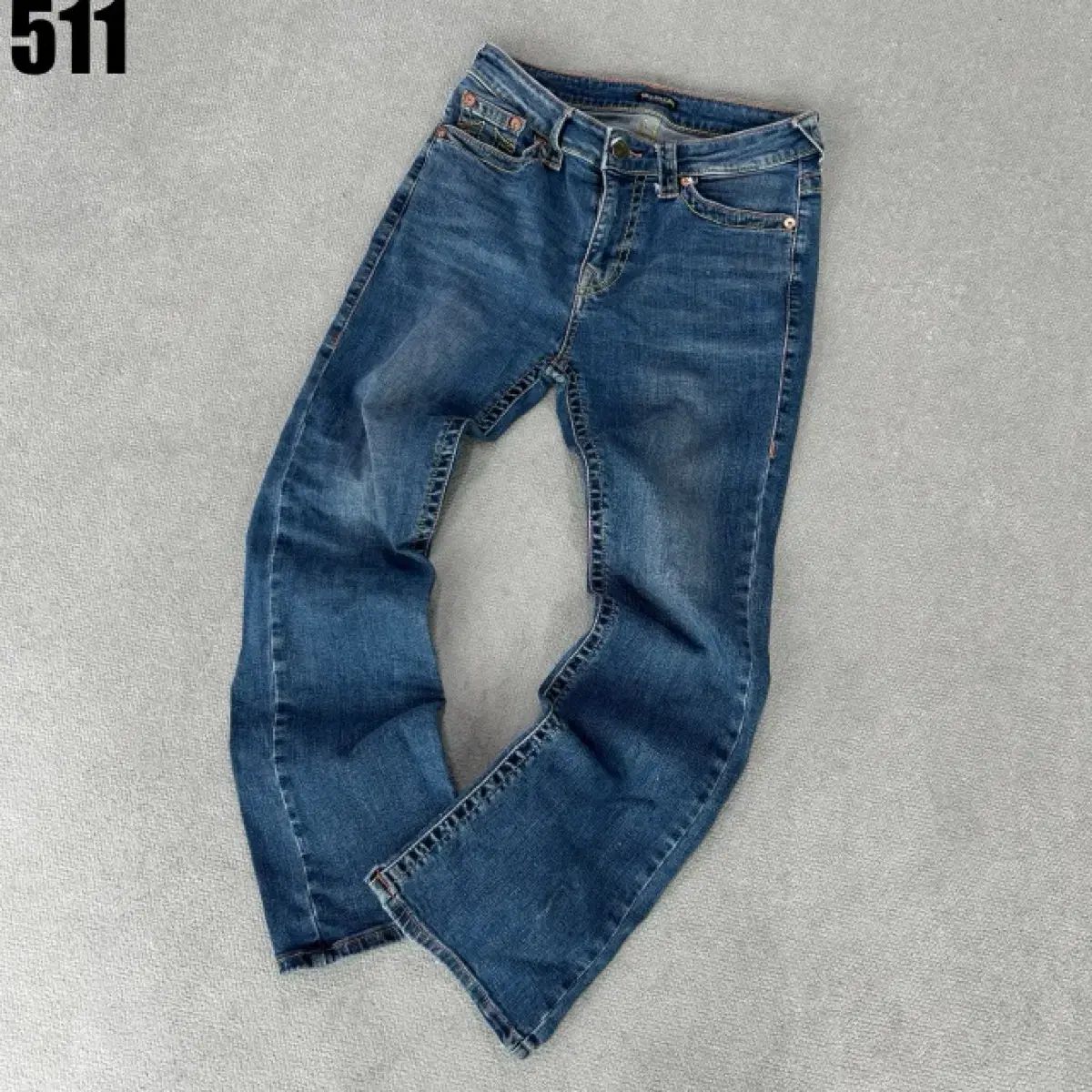 TRUE RELIGION USA製 ブーツカット デニム フレア メンズ M TRUE 