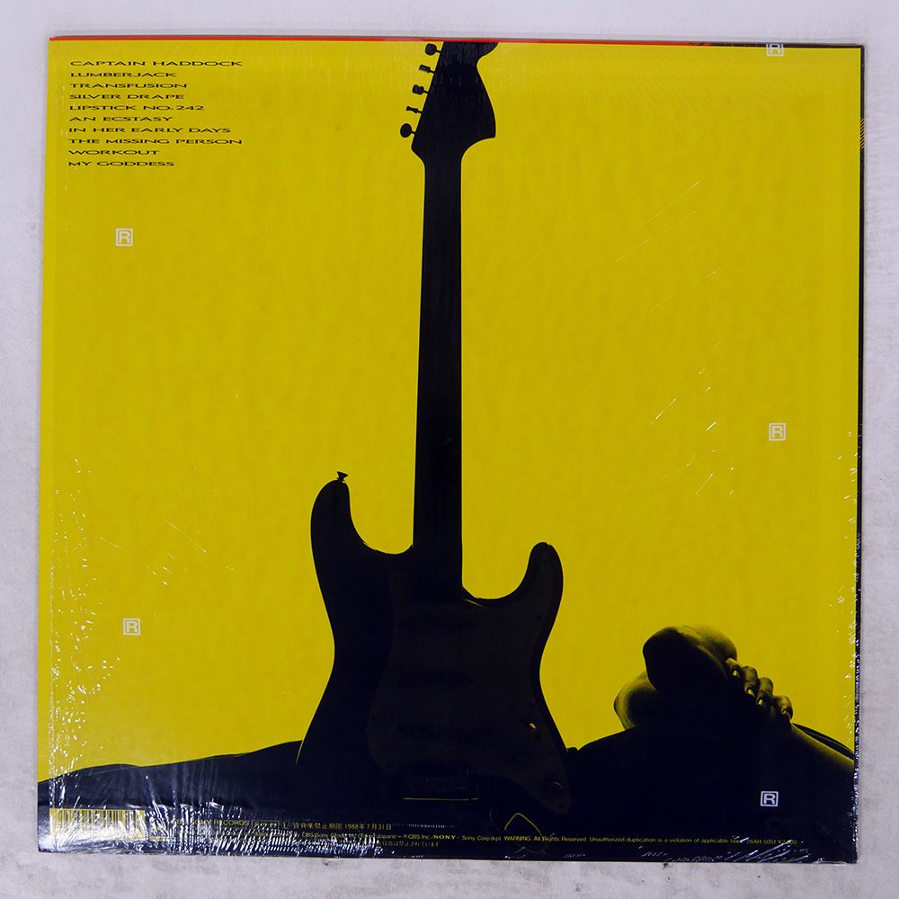 国内盤 YUJI TORIYAMA/TRANSFUSION/CBS/SONY 28AH5051 LP 国内盤 YUJI TORIYAMA/TRANSFUSION/CBS/SONY 28AH5051 LP