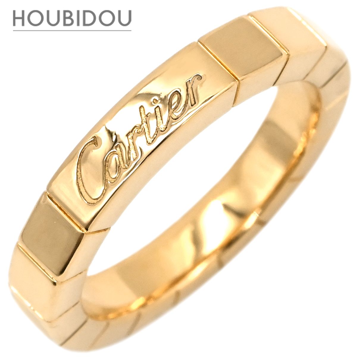 カルティエ Cartier リング 指輪 ラニエール イエローゴールド #45(JP5) 750 K18 18K 18金 YG ピンキーリング 5号【中古】