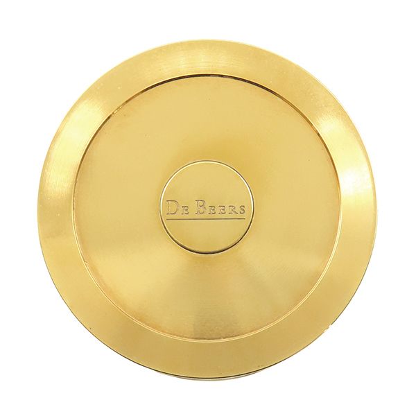 デビアス DE BEERS オブジェ ミレニアム アワーグラス 世界2000個限定 ゴールド ダイヤモンド2000粒 【中古】 デビアス DE BEERS オブジェ ミレニアム アワーグラス 世界2000個限定 ゴールド ダイヤモンド2000粒 【中古】