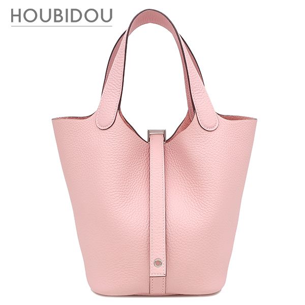 エルメス HERMES ハンドバッグ ピコタンロック 18 PM トリヨンクレマンス ローズサクラ シルバー金具 新品 未使用 ピンク 2025年製 K 【箱】【中古】