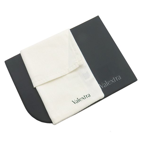 ヴァレクストラ Valextra 二つ折り財布 イジィデ ウォレット レザー ソフトカーフスキン カシミア ゴールド金具 SGES0005028LOCPS99MBC 【箱】【中古】