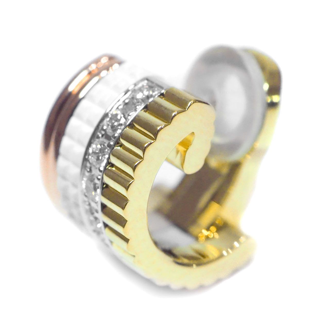 BOUCHERON ブシュロン キャトル ホワイトモール K18YG K18WG K18PG