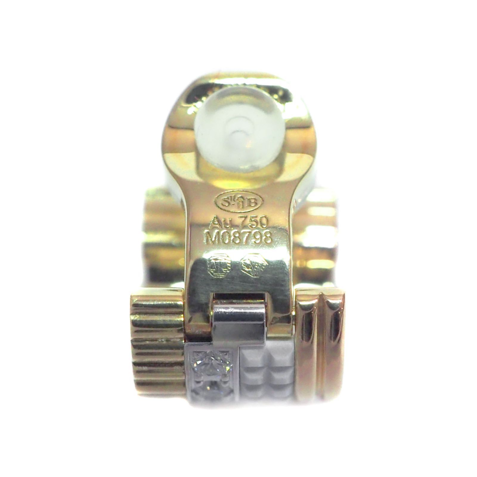 BOUCHERON ブシュロン キャトル ホワイトモール K18YG K18WG K18PG