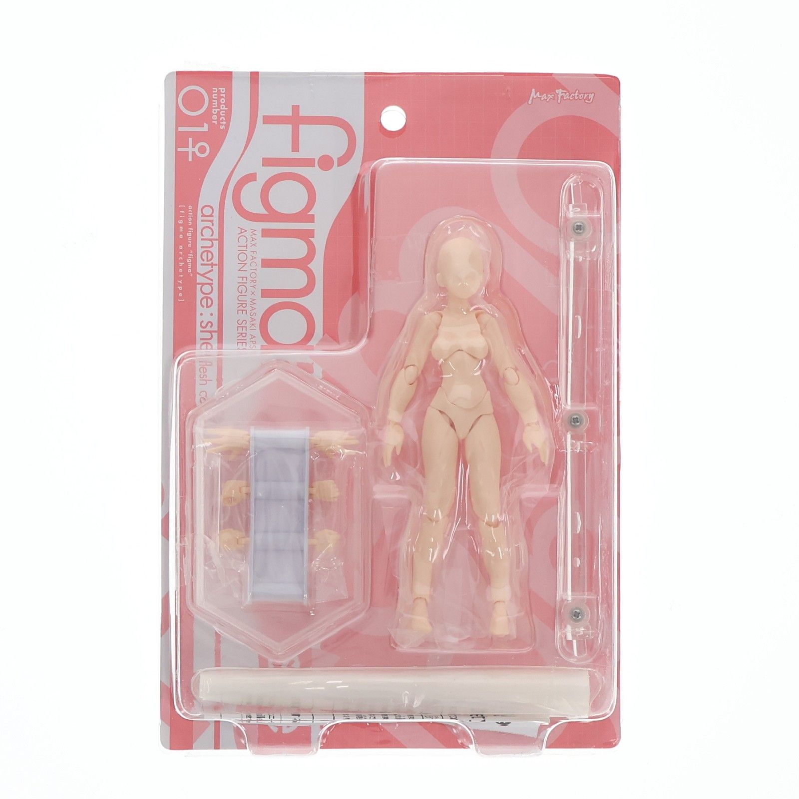 figma(フィグマ) 01♀ archetype:she flesh color ver. 完成品 可動フィギュア ワンフェス2012夏&GOODSMILE ONLINE SHOP限定 マックスファクトリー