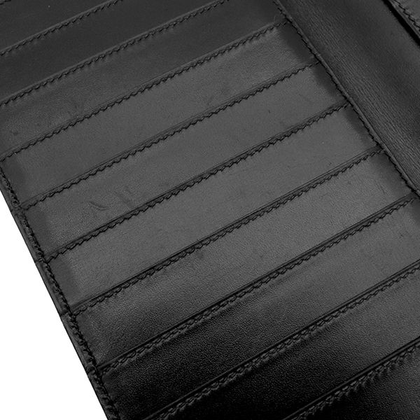 エルメス HERMES 長財布 ロングウォレット ボックスカーフ ブラック 黒 2つ折り 札入れ カード入れ 【中古】 エルメス HERMES 長財布 ロングウォレット ボックスカーフ ブラック 黒 2つ折り 札入れ カード入れ 【中古】