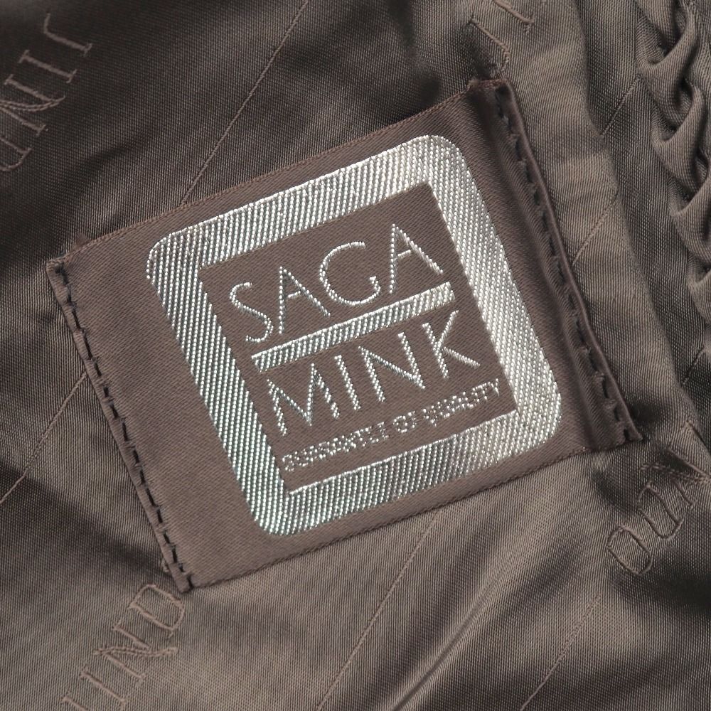 SAGA MINK サガミンク 銀サガ JINDO ミンク ファージャケット ファー