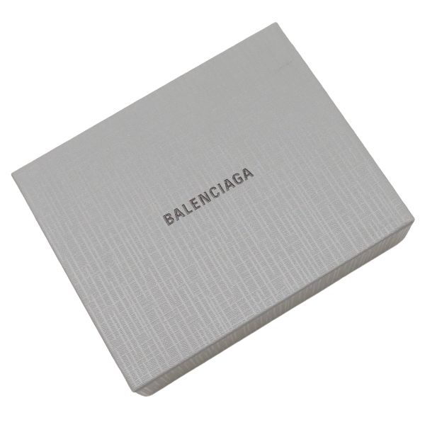 バレンシアガ BALENCIAGA カードケース モナコ BBロゴ ラムスキン ブラック ヴィンテージ金具 カード入れ 名刺入れ 定期入れ パスケース カードウォレット 765463 【箱】【中古】