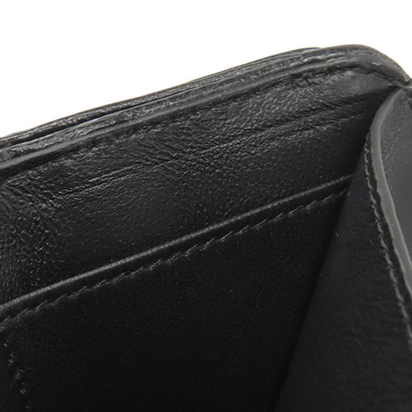 バレンシアガ BALENCIAGA 三つ折り財布 モナコ BBロゴ ミニ財布 ラムスキン ブラック ヴィンテージ金具 黒 MONACO コンパクトウォレット 765467 【箱】【中古】 バレンシアガ BALENCIAGA 三つ折り財布 モナコ BBロゴ ミニ財布 ラムスキン ブラック ヴィンテージ金具 黒 MONACO コンパクトウォレット 765467 【箱】【中古】