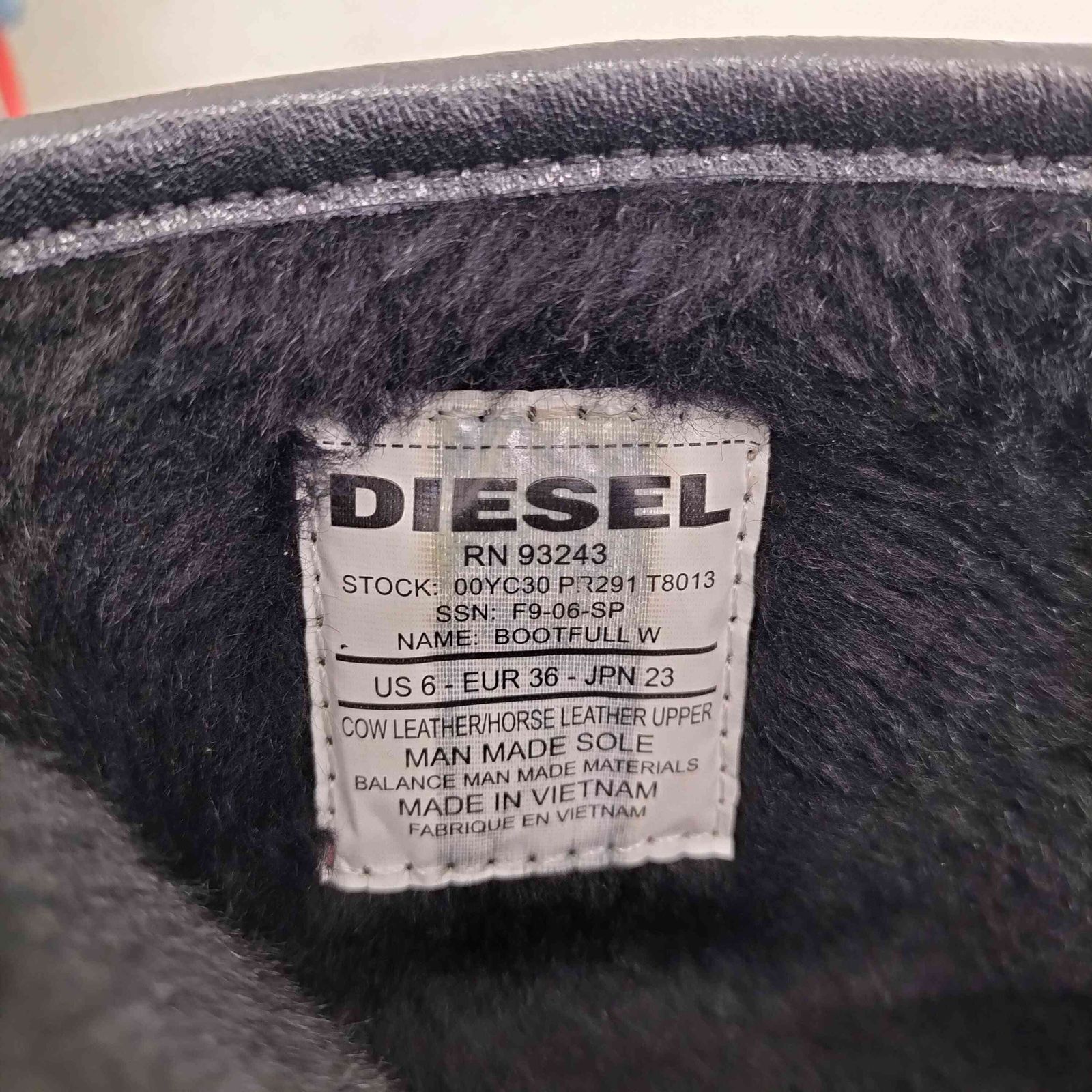 ディーゼル DIESEL bootfull w レディース JPN：23