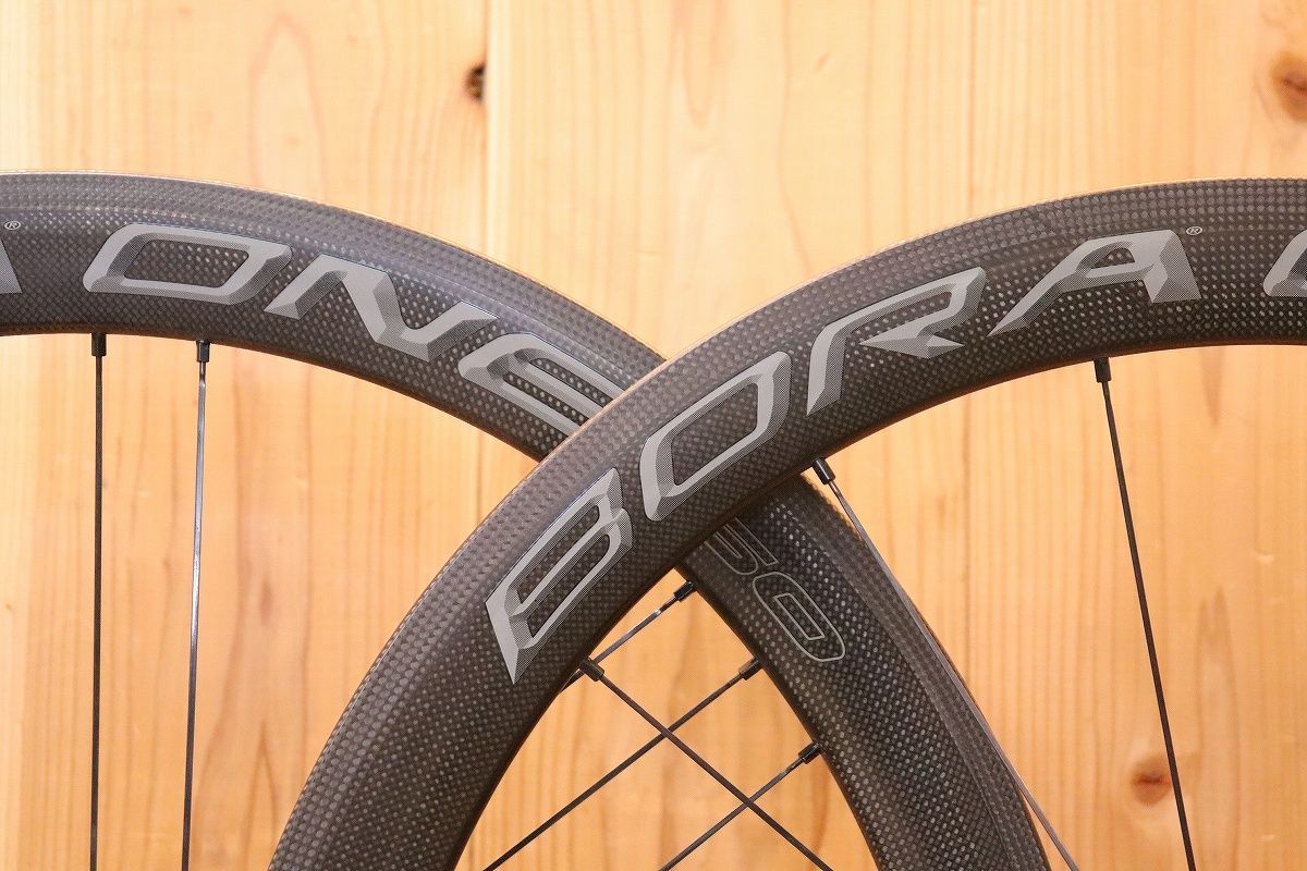カンパニョーロ CAMPAGNOLO ボーラ ワン BORA ONE 50 カーボン チューブラー ホイールセット カンパ 11S/12S 【芦屋店】