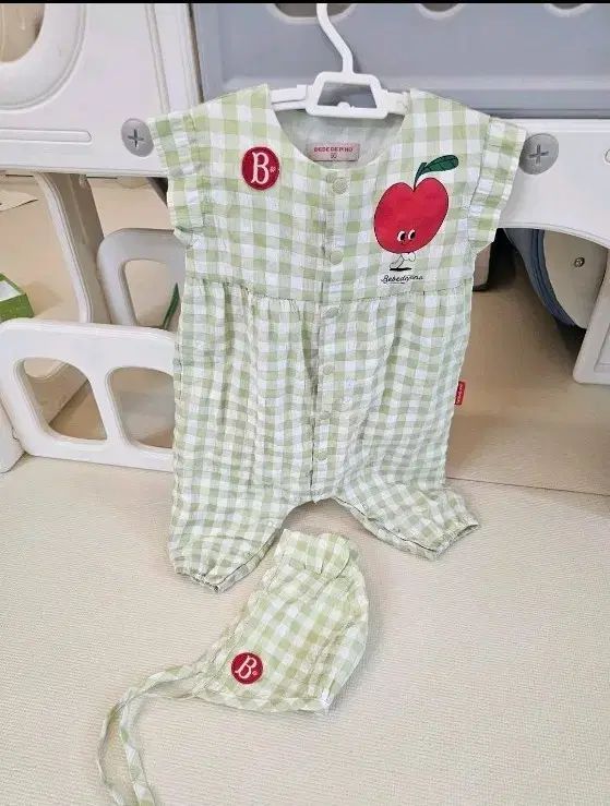BEBE DE PINO ベベデピノ ロンパース スーツ ウール 帽子 セット 90