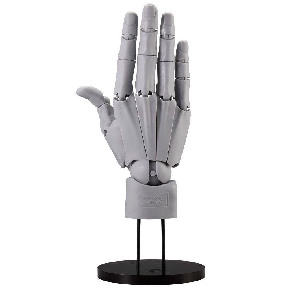 ARTIST SUPPORT ITEM ハンドモデルMEN'S/R -GRAY- 1/1 完成品 可動フィギュア(AT037) コトブキヤ