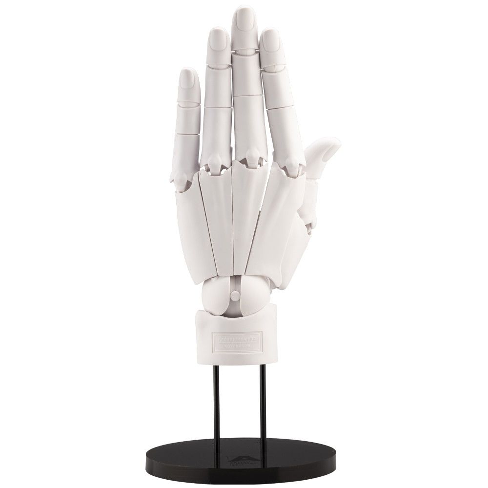 ARTIST SUPPORT ITEM ハンドモデル/L -WHITE- 1/1 完成品 可動フィギュア(AT008) コトブキヤ