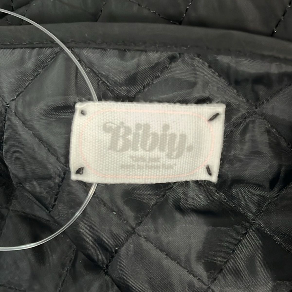 Bibiy.(ビビィ) ワンピース サイズF レディース 黒 ノースリーブ/ひざ丈/キルティング/ジップアップ/プリーツ Bibiy.(ビビィ) ワンピース サイズF レディース 黒 ノースリーブ/ひざ丈/キルティング/ジップアップ/プリーツ