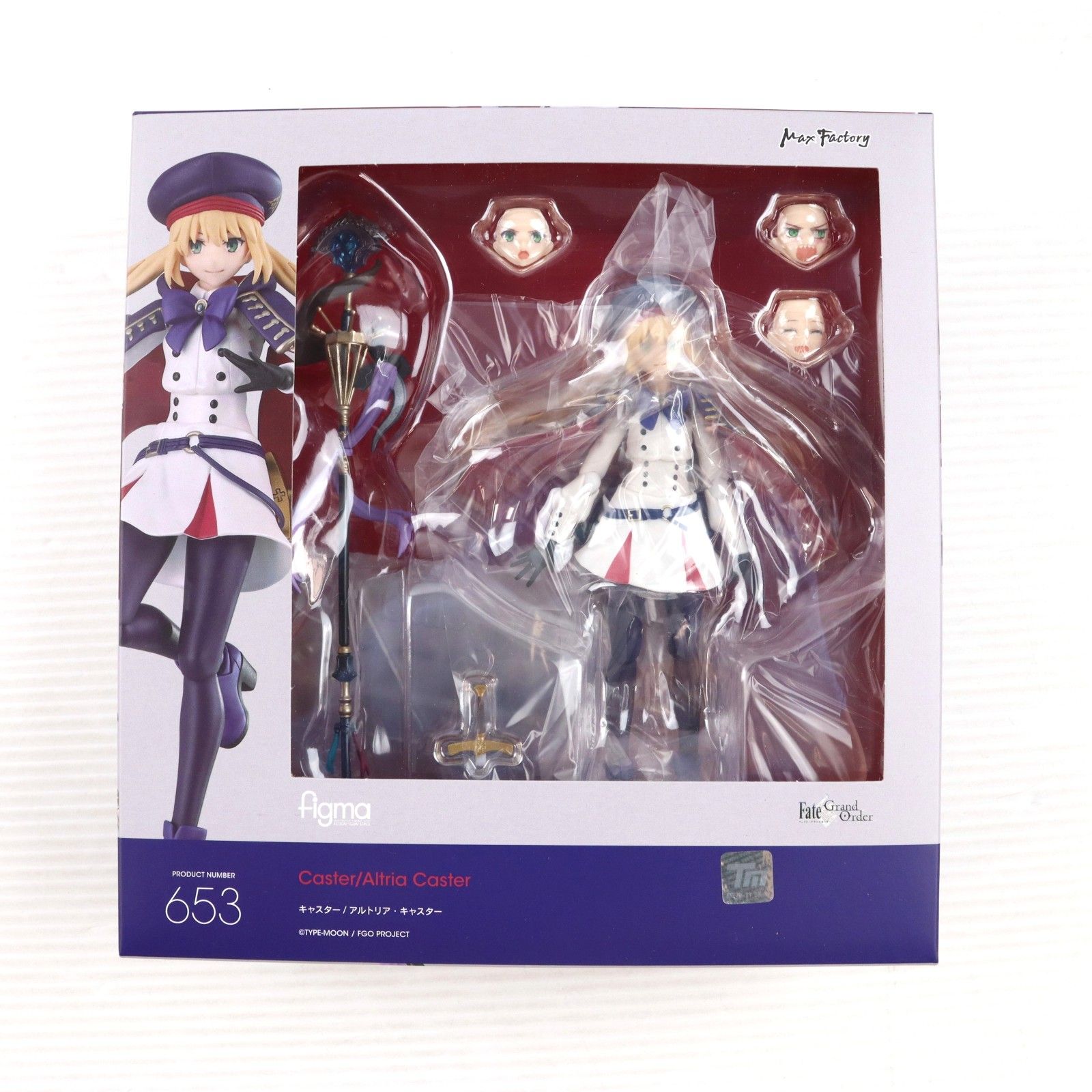 figma 653 FGO アルトリア　キャスター 公式ショップ特典付き グッドスマイルカンパニー公式ショップ特典付属 figma(フィグマ) 653