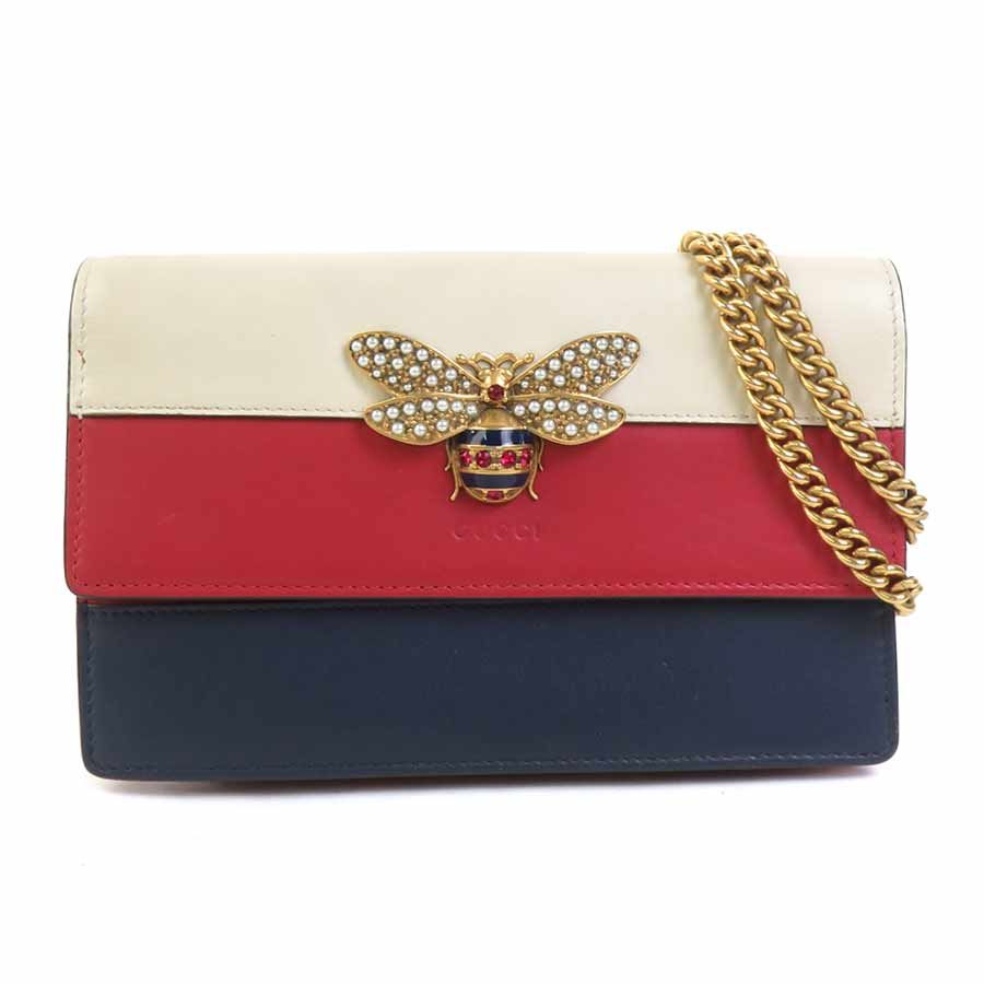 グッチ GUCCI チェーンウォレット クイーン マーガレット 476079