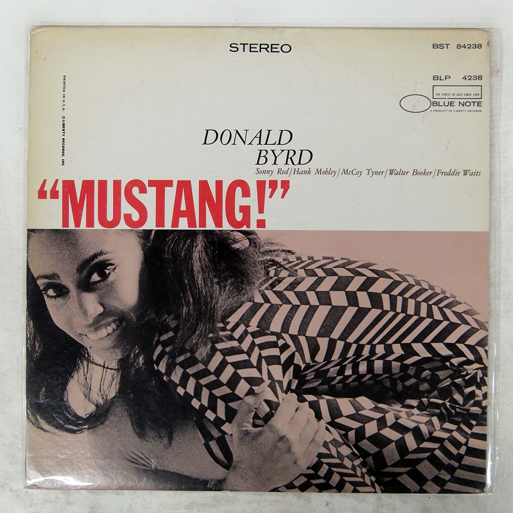 US盤 DONALD BYRD/MUSTANG/BLUE NOTE BST84238 LP