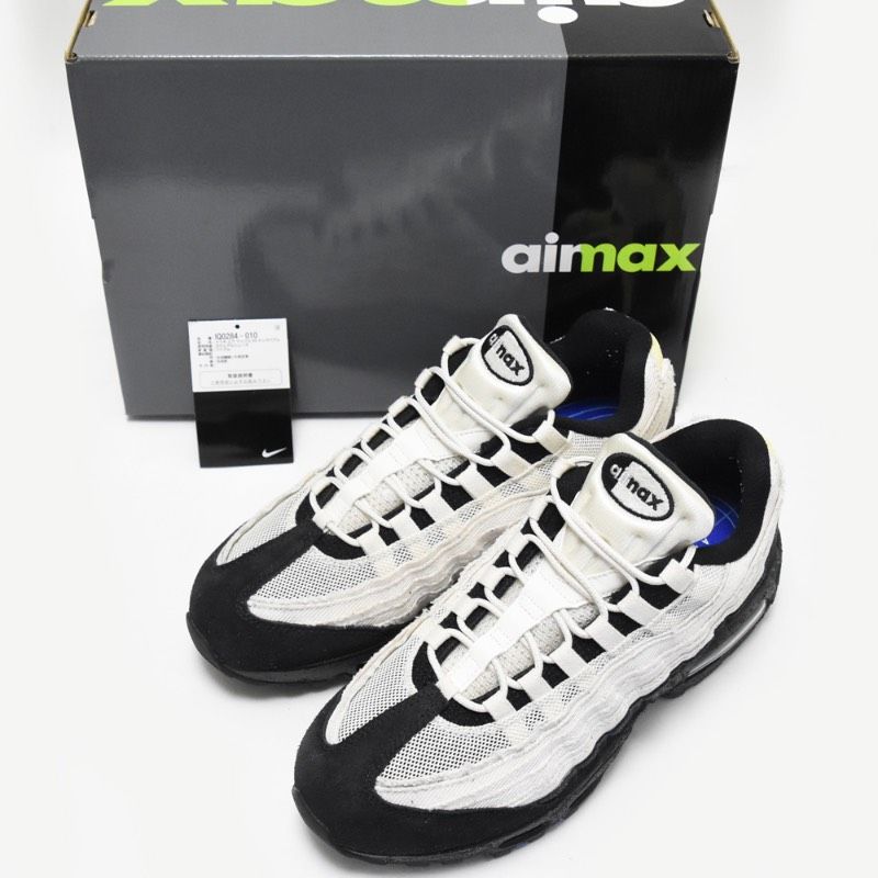 新品同様 NIKE AIR MAX 95 BIG BUBBLE Paris Atelie ナイキ エア マックス 95 ビッグバブル パリ アトリエ ブラック ホワイト 黒 白 27.5cm メンズ スニーカー IQ0284-010 元箱 タグ