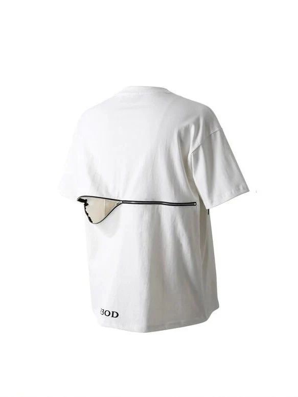 新品未使用【roaringrad】LAYERED ZIPPER T-SHIRTS