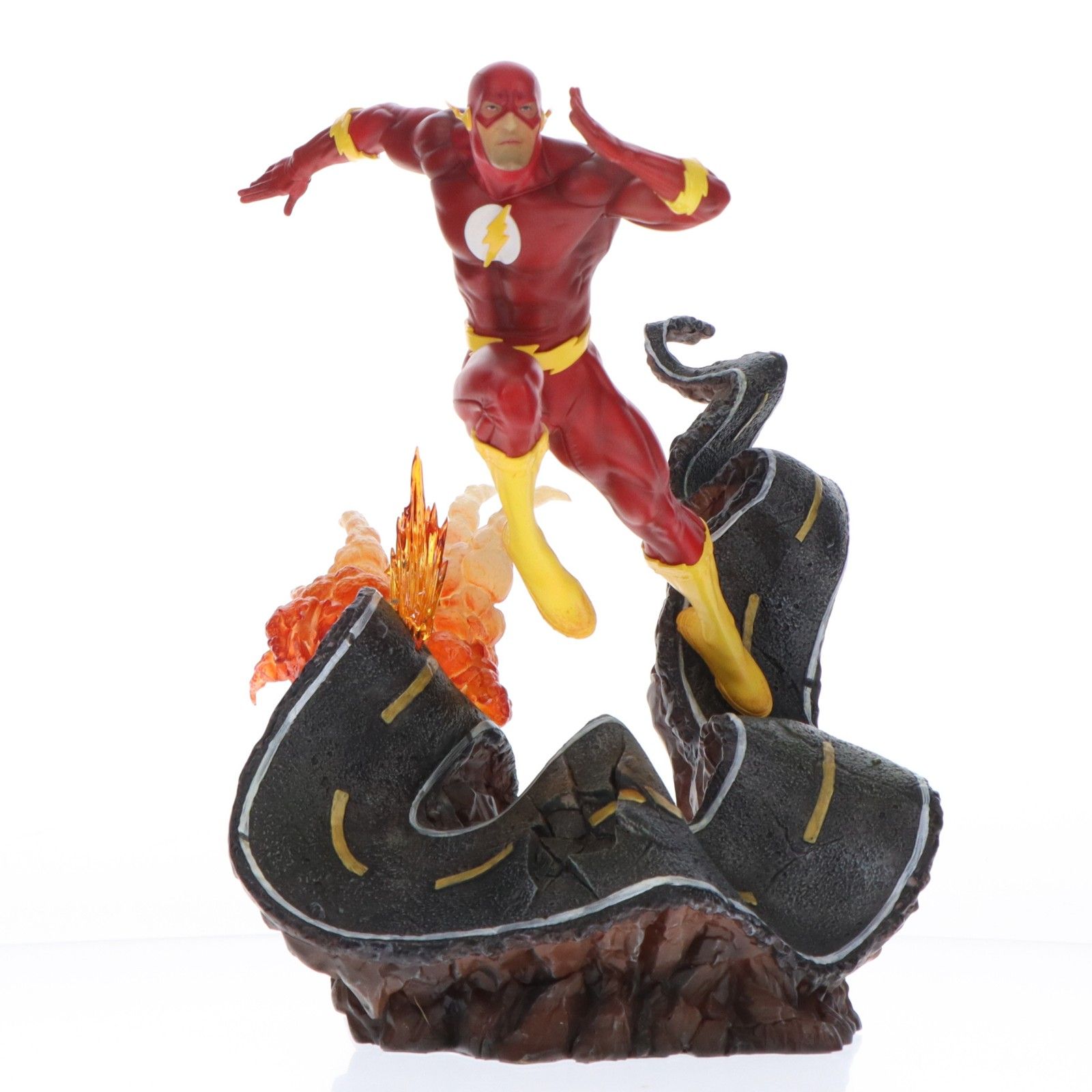 「アートスケール」 フラッシュ(アンリーシュド)[コミック] アイアン・スタジオ スタチュー 『DC』 1/10 完成品 フィギュア アイアンスタジオ