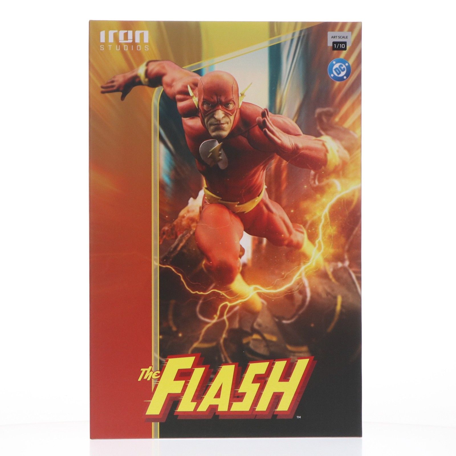 「アートスケール」 フラッシュ(アンリーシュド)[コミック] アイアン・スタジオ スタチュー 『DC』 1/10 完成品 フィギュア アイアンスタジオ