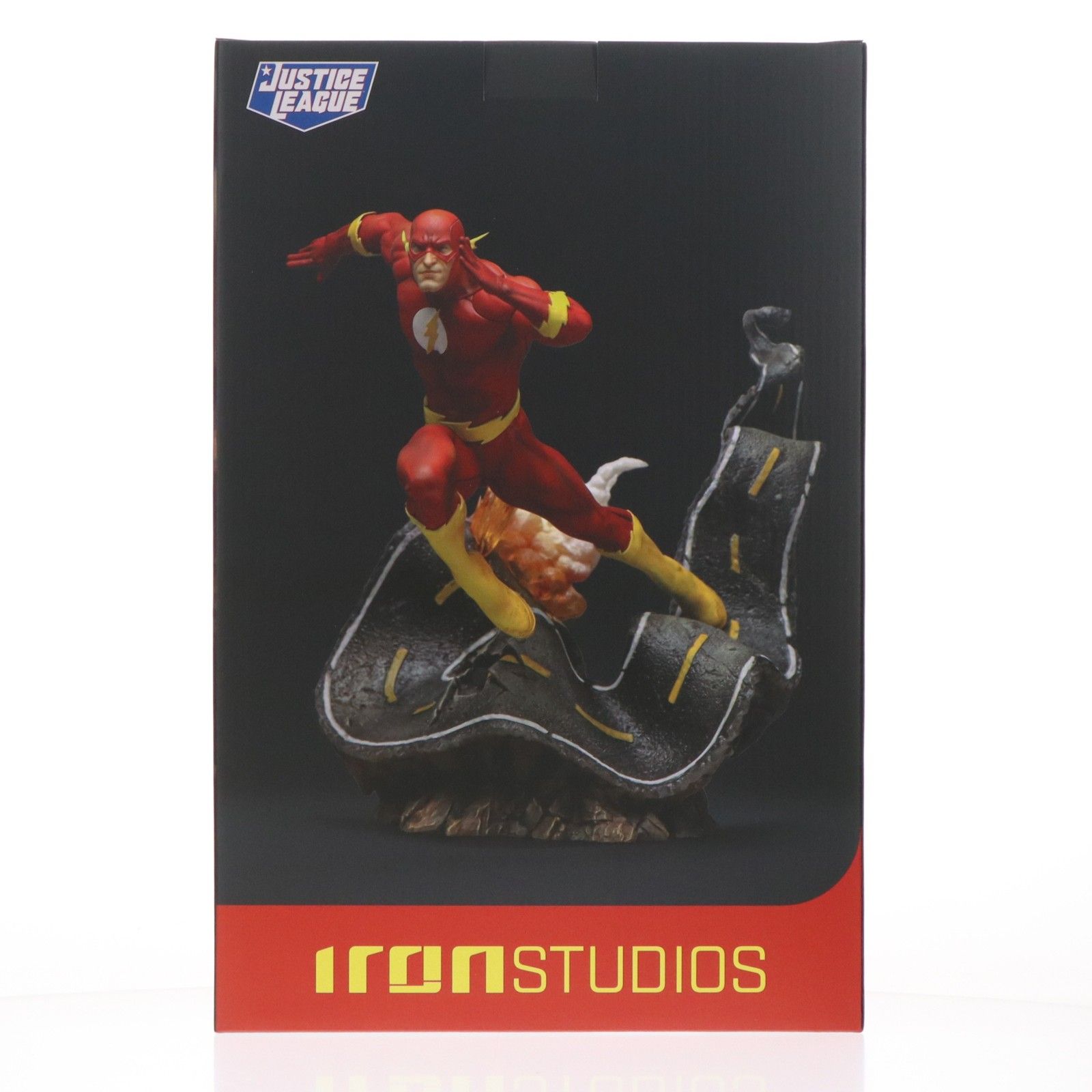 「アートスケール」 フラッシュ(アンリーシュド)[コミック] アイアン・スタジオ スタチュー 『DC』 1/10 完成品 フィギュア アイアンスタジオ