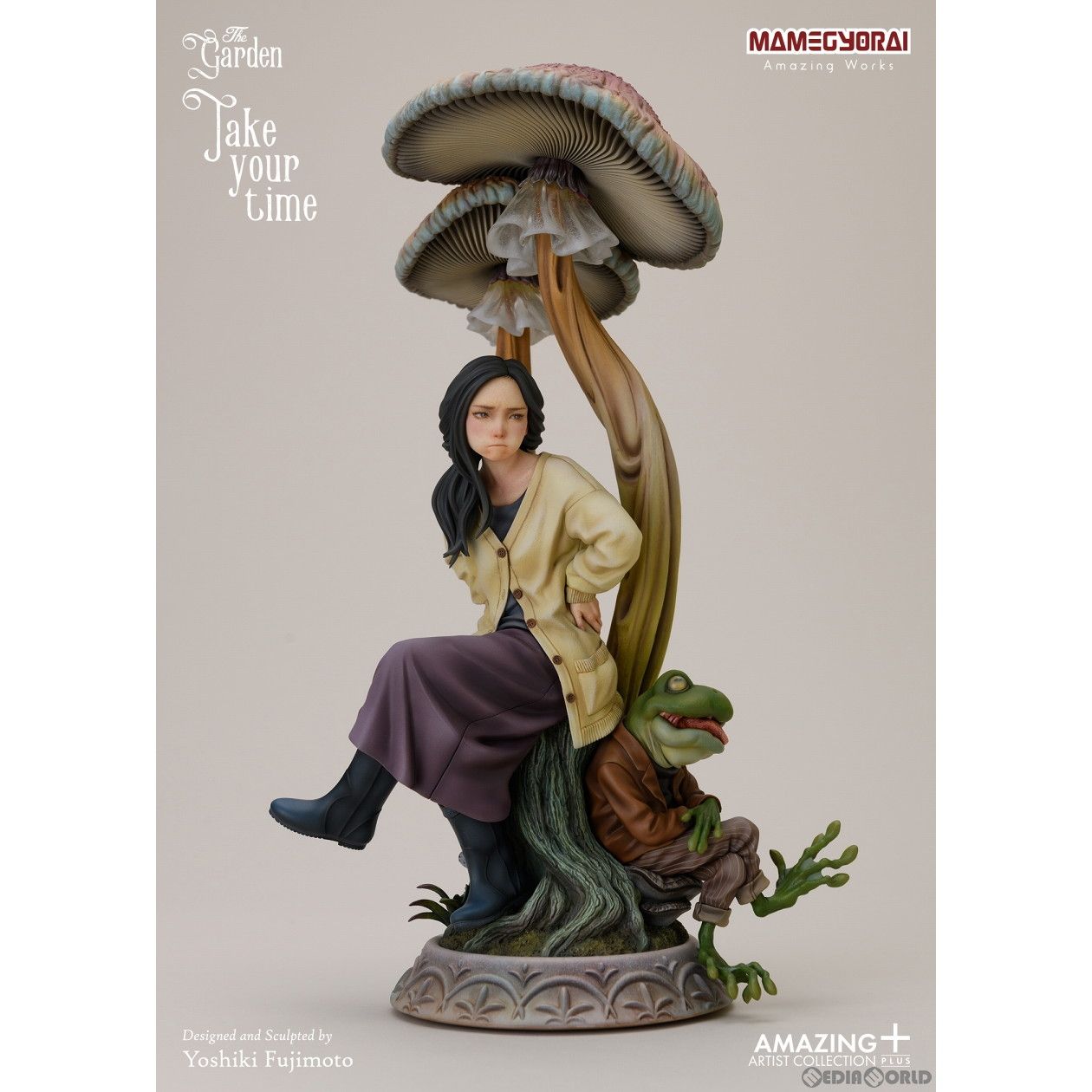 Amazing Artist Collection+/ 藤本圭紀: The Garden 〜Take your time〜 スタチュー 完成品 フィギュア 豆魚雷