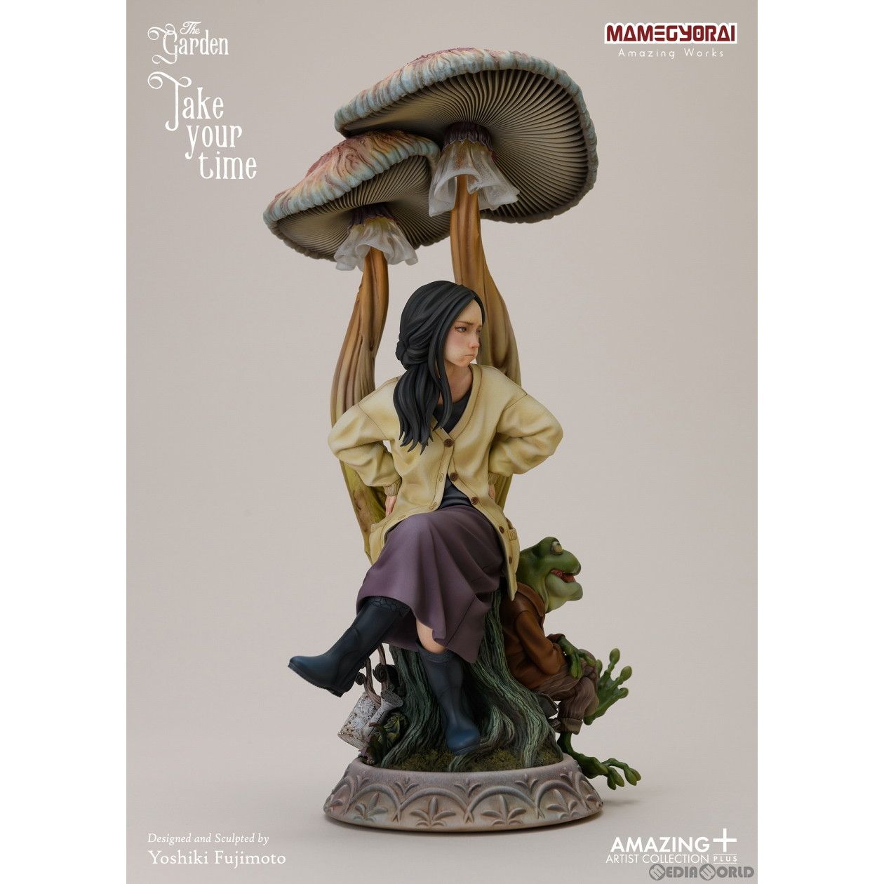 Amazing Artist Collection+/ 藤本圭紀: The Garden 〜Take your time〜 スタチュー 完成品 フィギュア 豆魚雷
