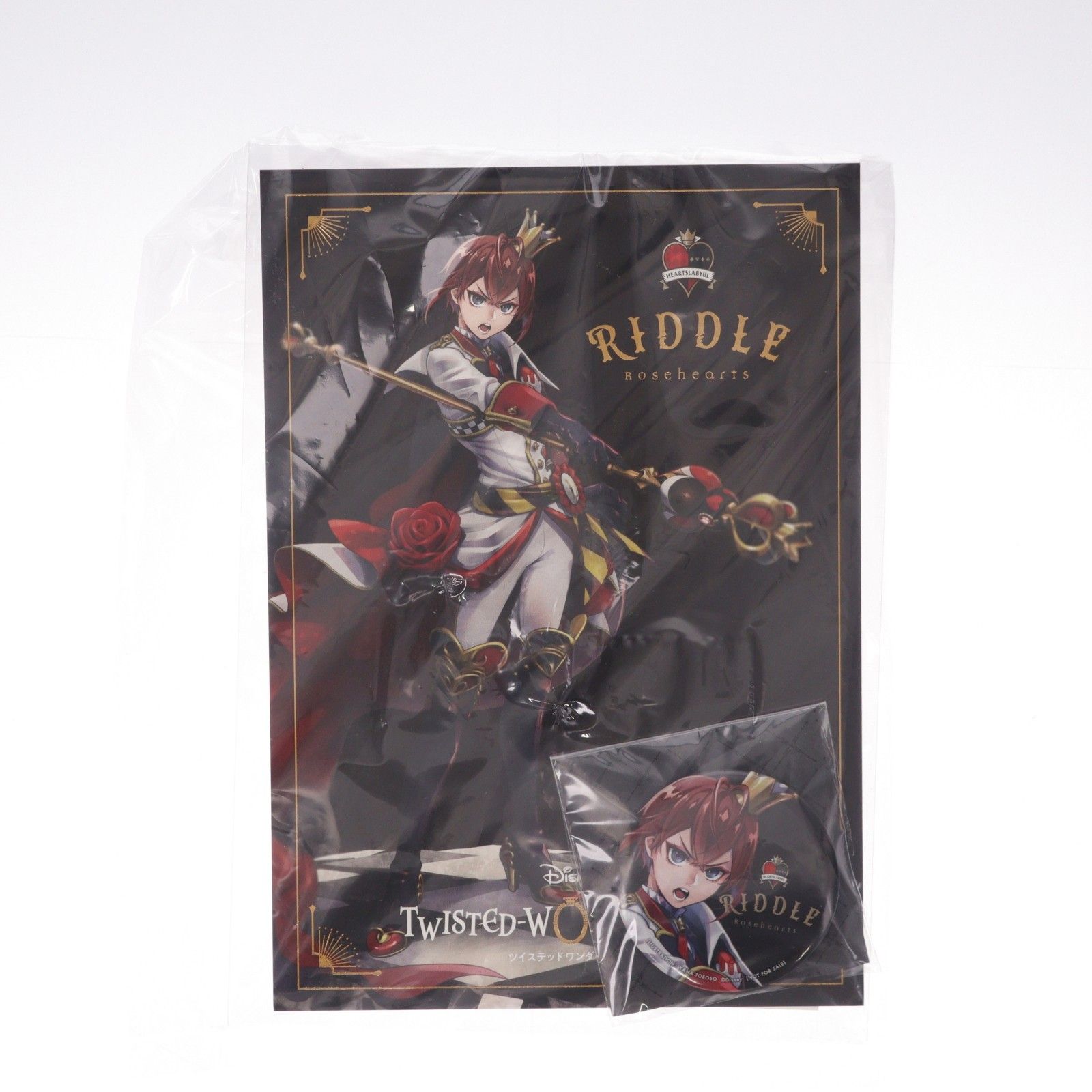 ANIPLEX+限定 特典缶バッジ&ポストカード付属 リドル・ローズハート ディズニー ツイステッドワンダーランド 1/8 完成品 フィギュア アニプレックス