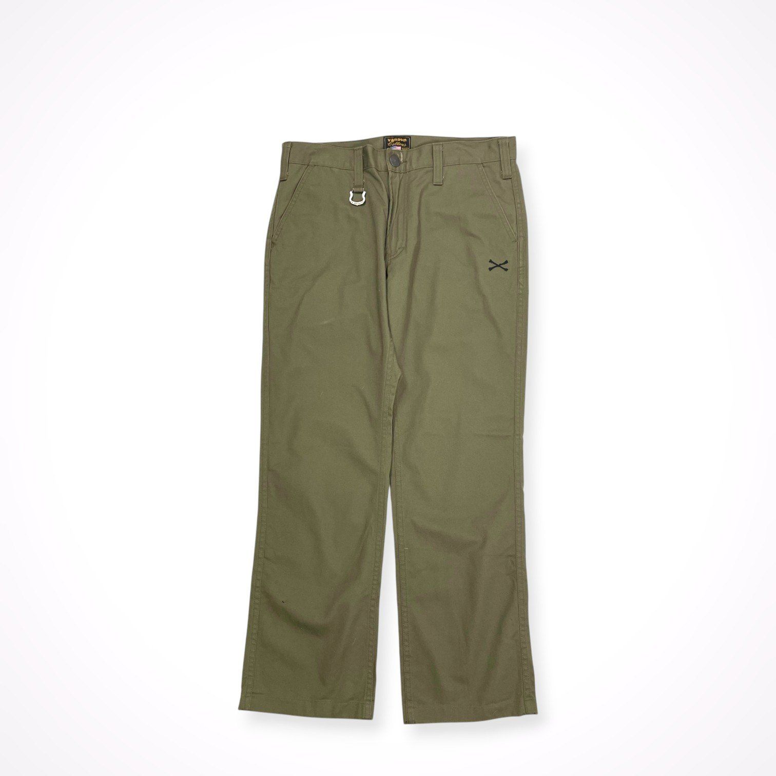 vanson / クロスボーンコットンチノパンツ 参考定価：13,800+tax SIZE:W32