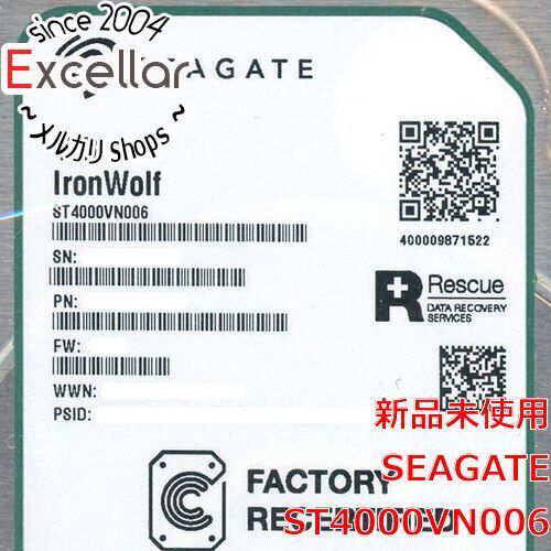 [bn:8] SEAGATE製HDD　ST4000VN006　4TB SATA600 5400