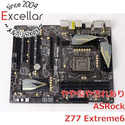 [bn:18] ASRock製 ATXマザーボード　Z77 Extreme6　LGA1155