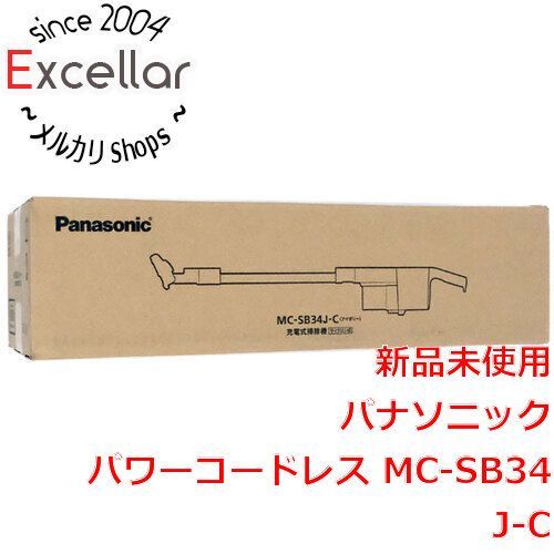 [bn:2] Panasonic　サイクロン式コードレススティック掃除機 パワーコードレス　MC-SB34J-C　アイボリー 16,632円