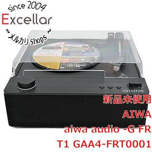 [bn:8] AIWA　スピーカー一体型 フルオートレコードプレーヤー aiwa audio -G FRT1　GAA4-FRT0001