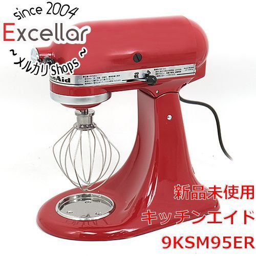 [bn:1] キッチンエイド　スタンドミキサー 4.3L　9KSM95ER　レッド