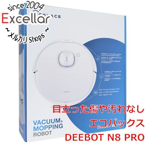[bn:5] ECOVACS　ロボット掃除機　DEEBOT N8 PRO　DLN11-11　未使用