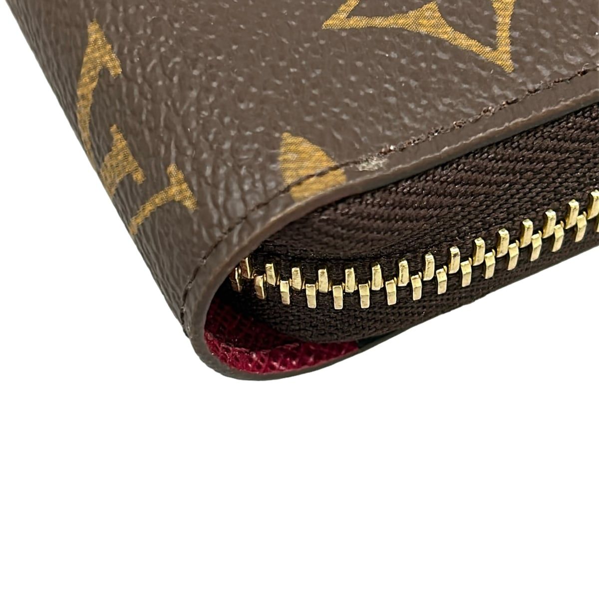 LOUIS VUITTON(ルイヴィトン) 長財布 モノグラム美品 ジッピーウォレット M41895 フューシャ