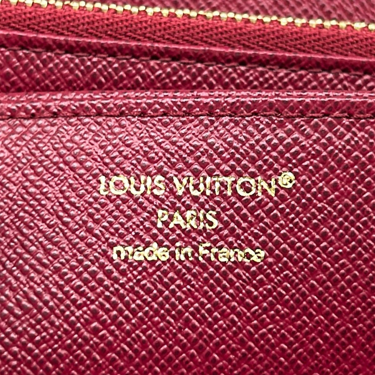 LOUIS VUITTON(ルイヴィトン) 長財布 モノグラム美品 ジッピーウォレット M41895 フューシャ