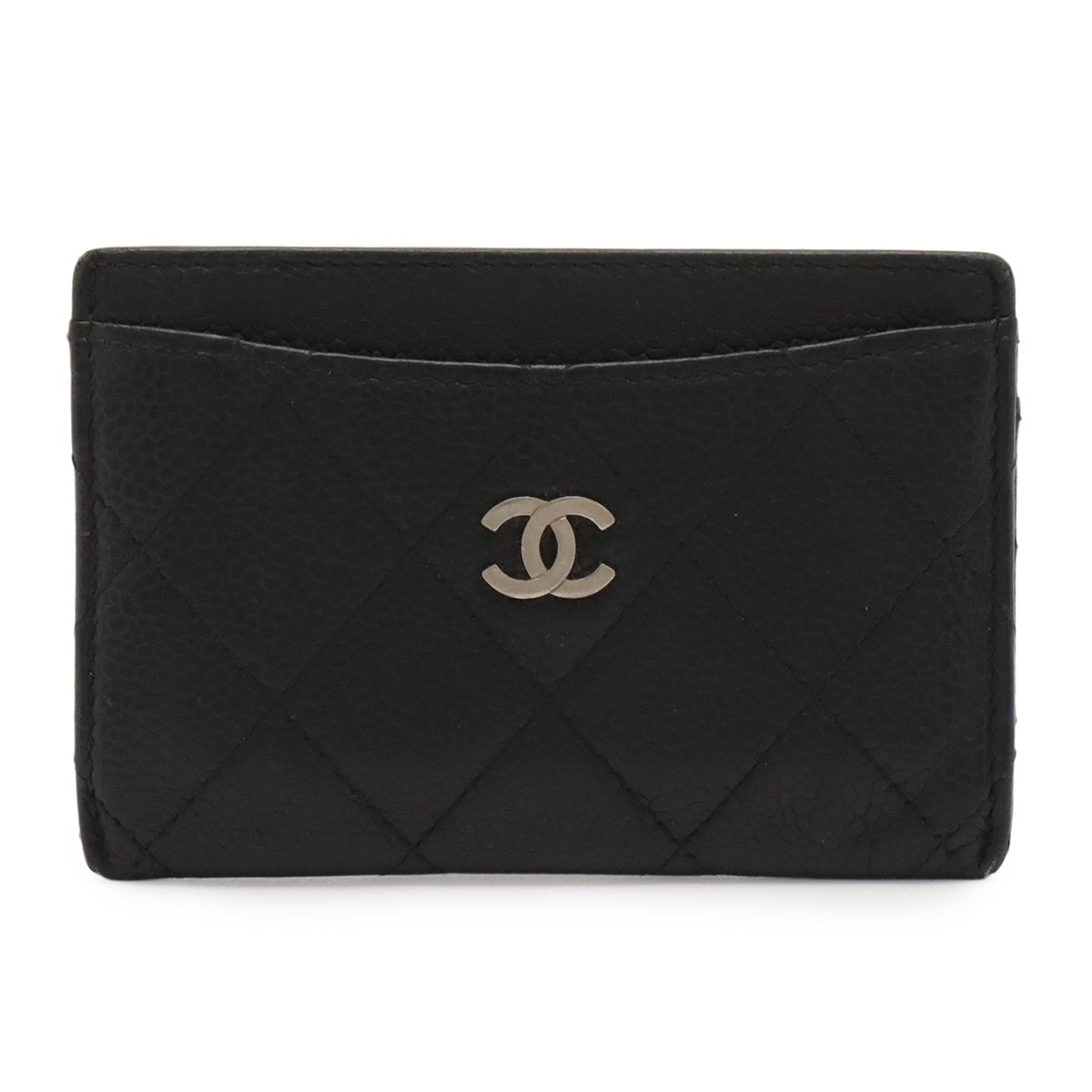CHANEL シャネル マトラッセ クラシック カードケース ココマーク 名刺 
