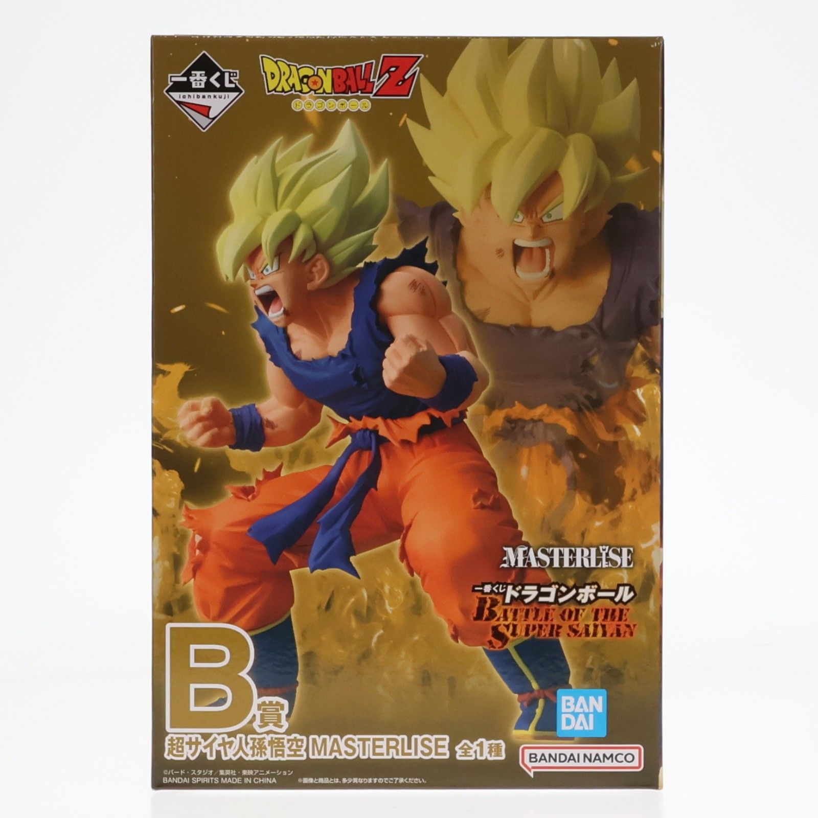 B賞 超サイヤ人孫悟空 MASTERLISE 一番くじ ドラゴンボール BATTLE OF THE SUPER SAIYAN DRAGON BALL フィギュア プライズ バンダイスピリッツ 6,958円