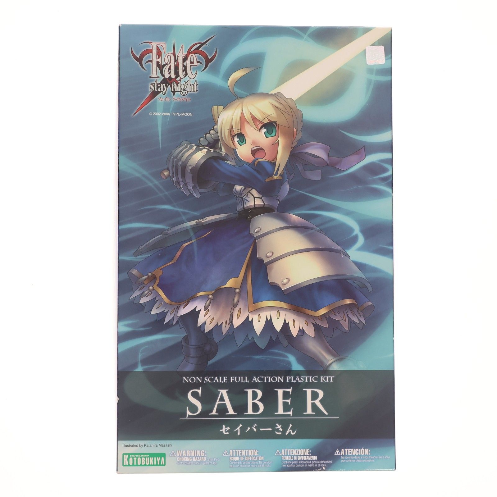 フェイトスティナイトセイバープラモデル フェイト ステイナイト（Fate stay night） セイバーさん 壽屋